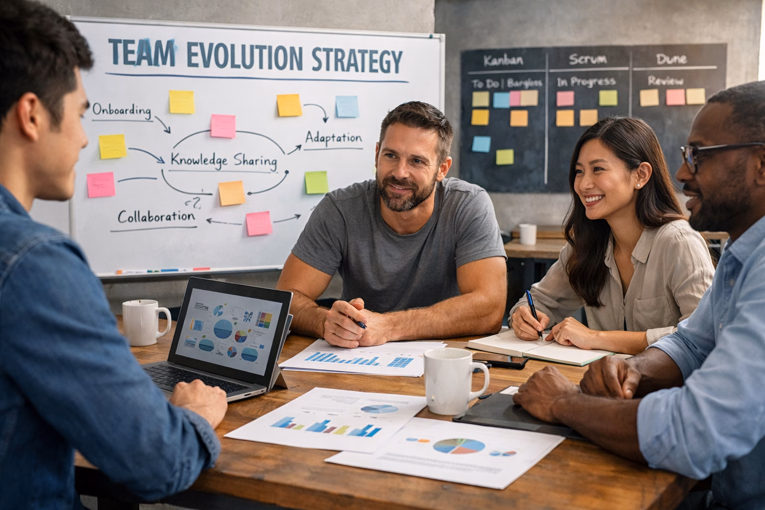 Team evolution strategy